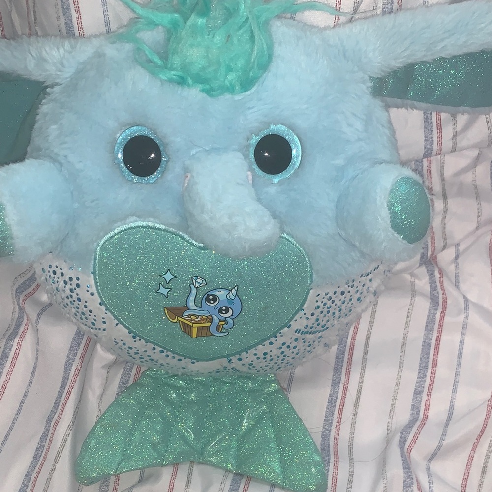 Blue and Purple Stuffed Animal Set - Picture 6 of 8